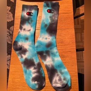 Champion tie dye socks